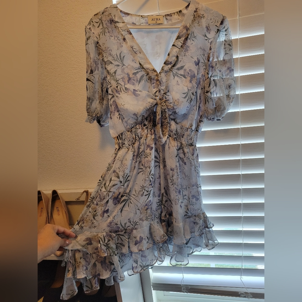 Maternity floral dress